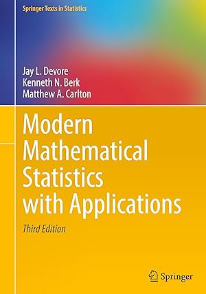 Imagen del vendedor de Modern Mathematical Statistics with Applications a la venta por moluna