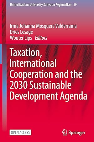 Bild des Verkufers fr Taxation, International Cooperation and the 2030 Sustainable Development Agenda zum Verkauf von moluna