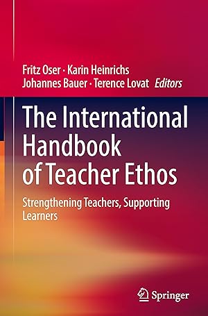 Immagine del venditore per The International Handbook of Teacher Ethos venduto da moluna