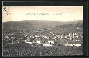 Bild des Verkufers fr Carte postale St-Gengoux-le-National, Vue Gnrale zum Verkauf von Bartko-Reher
