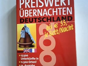 Preiswert Übernachten - Deutschland 2002, bis 55,- ? je Bett/Nacht,