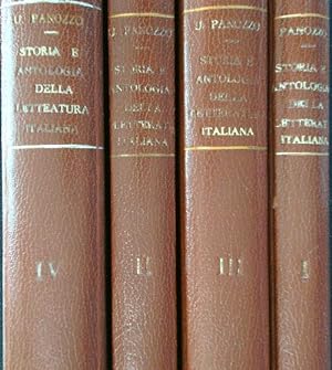 Immagine del venditore per Storia e antologia della letteratura italiana 4vv venduto da Librodifaccia