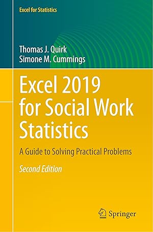 Bild des Verkufers fr Excel 2019 for Social Work Statistics zum Verkauf von moluna