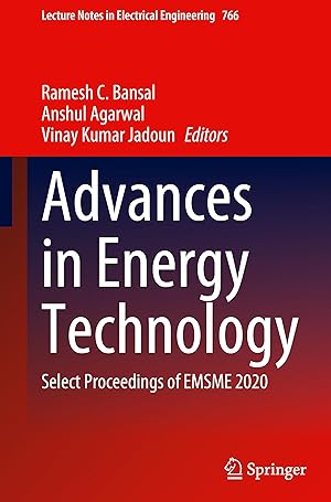 Seller image for Advances in Energy Technology for sale by moluna