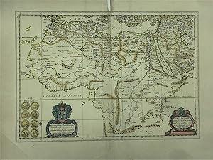 Bild des Verkufers fr Africae Antiquae, et quarundam Europae Asiaeque Adiacentium Regionum, accurata delineatio, ad Historiarum lucem edita a Nicolao Blancardo, Batavo, Leidensi, Historiarum et Politices Professore zum Verkauf von Librairie Voyage et Exploration