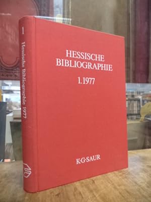 Bild des Verkufers fr Hessische Bibliographie 1 - Berichtsjahr 1977, zum Verkauf von Antiquariat Orban & Streu GbR