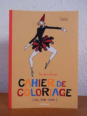 Image du vendeur pour Yves Saint Laurent. Cahier de Coloriage (Coloring Book) mis en vente par Antiquariat Weber