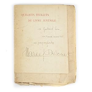 Quelques feuillets du livre juvénile