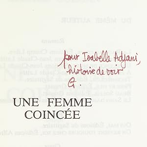 Une femme coincée