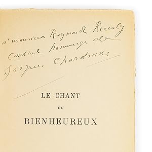 Image du vendeur pour Le chant du bienheureux mis en vente par Librairie le pas sage