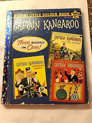 CAPTAIN KANGAROO A Giant Little Golden Book - Three Books in One