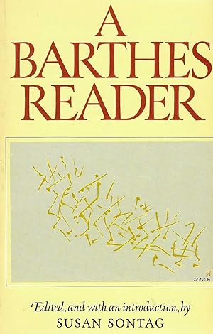 Seller image for A Barthes Reader for sale by BASEMENT BOOKS