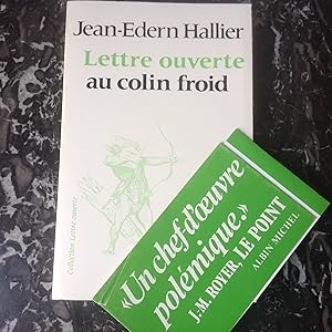 LETTRE OUVERTE au colin froid .