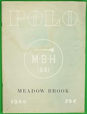 Meadow Brook Polo 1946 Programme