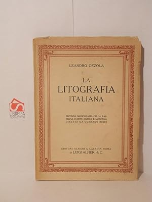 La litografia italiana dal 1805 al 1870