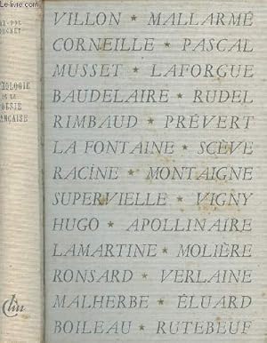 Bild des Verkufers fr Anthologie de la posie franaise zum Verkauf von Le-Livre