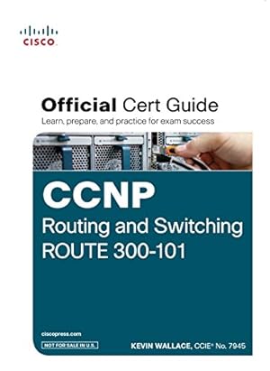 Bild des Verkufers fr Ccnp Routing and Switching Route 300-101 Official Cert Guide (With Dvd) zum Verkauf von WeBuyBooks