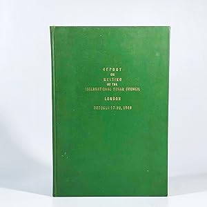 Report on Meeting of the International Sugar Council, London, October 17-20, 1949