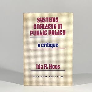 Bild des Verkufers fr Systems Analysis in Public Policy: A Critique, Revised edition zum Verkauf von Vintage Books and Fine Art