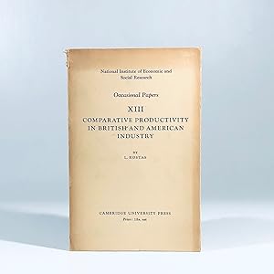 Comparative productivity in British and American industry (National Institute of Economic and Soc...