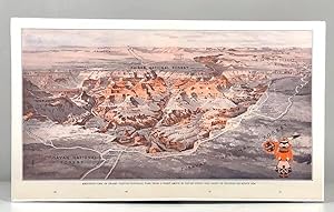 Imagen del vendedor de 1932 Full-Color Pictorial Map of the Grand Canyon a la venta por Vintage Books and Fine Art