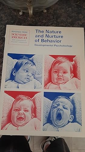 Seller image for The Nature and Nurture of Behavior, Developmental Psychobiology;: Readings from Scientific American for sale by Darby Jones