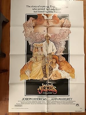 Bild des Verkufers fr Joseph Andrews One Sheet 1977 Ann-Margret, Peter Firth, Michael Hordern zum Verkauf von AcornBooksNH