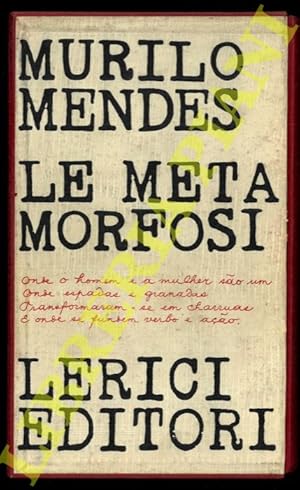 Le metamorfosi. Introduzione, traduzione, nota bio-bibliografica a cura di Ruggero Jacobbi.