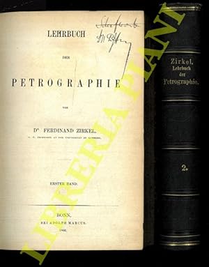 Lehrbuch der Petrographie.