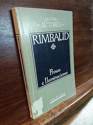 Imagen del vendedor de Prosas E Iluminaciones a la venta por Libros Antuano