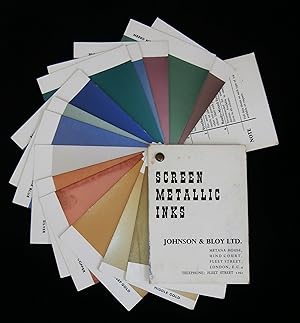 Seller image for SCREEN METALLIC INKS ( Catalogue ) . for sale by Librairie Franck LAUNAI