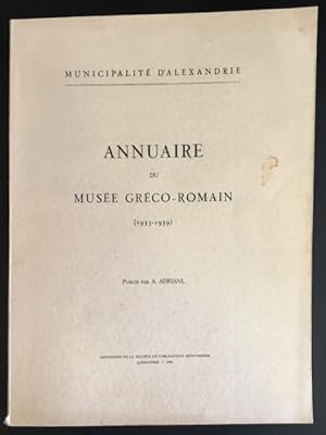 Bild des Verkufers fr Annuaire du Muse Grco-Romain. (1935-1939). zum Verkauf von Antiquariat Im Seefeld / Ernst Jetzer