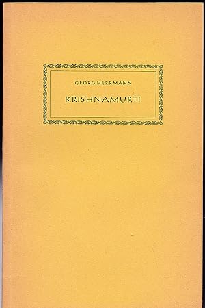 Bild des Verkufers fr Krishnamurti. Neue Wege zur Selbstbefreiung zum Verkauf von Versandantiquariat Karin Dykes