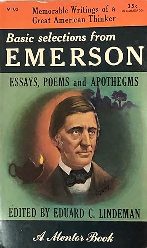 Bild des Verkufers fr Basic Selections From Emerson. Essays, Poems, and Apothegms. zum Verkauf von Forgotten Lore