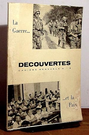 Imagen del vendedor de LA GUERRE ET LA PAIX - DECOUVERTES - CAHIERS MENSUELS N 3 1964 a la venta por Livres 113