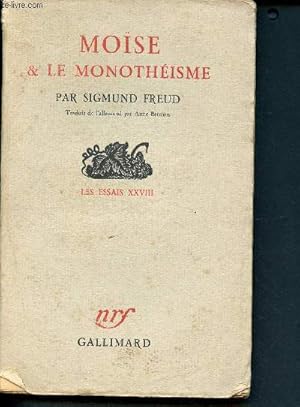 Image du vendeur pour Mose et le monothisme - Les essais XXVIII mis en vente par Le-Livre