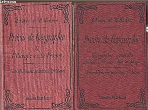 Seller image for Prcis de gographie- Tomes I et II (2 volumes) Gographie gnrale, Amrique, Ocanie, Asie, Afrique-L'Europe et la France for sale by Le-Livre