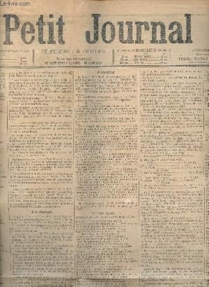 Seller image for Le petit journal Vendredi 9 octobre 1898 - N12341 - 09-10-1989 - Souverains russes en France - La ferme aux fraises - Les ftes de Cherbourg -la presses trangre - Sports - Marins franais et russes - la temprature - le collier de cheveux for sale by Le-Livre