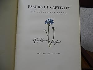 Imagen del vendedor de Psalms of Captivity a la venta por Garlock Books