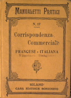 Corrisponenza commerciale francese - italiana