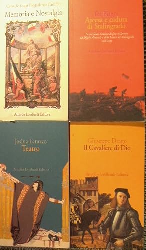 Bianca Toi : ''Ascesa e caduta di Stalingrado''.-Drago Giuseppe: ''Il Cavaliere di Dio''.-Fatuzzo...