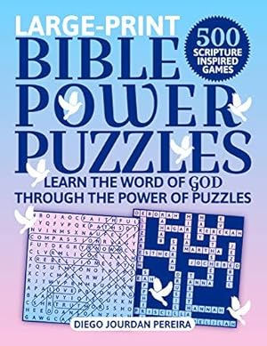 Bild des Verkufers fr Bible Power Puzzles: 500 Scripture-Inspired Games--Learn the Word of God Through the Power of Puzzles! (Large Print) zum Verkauf von WeBuyBooks
