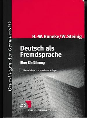 Deutsch als Fremdsprache. Eine Einführung. Grundlagen der Germanistik 34.