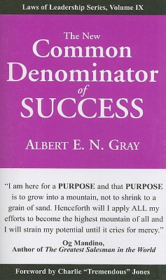 Seller image for The New Common Denominator of Success (Paperback or Softback) for sale by BargainBookStores