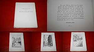 IMAGES DE MONTMARTRE. - 12 Pointes Sèches de Charles Samson.