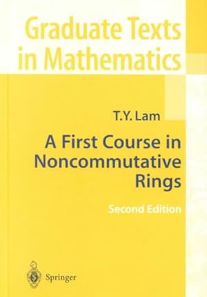 Seller image for First Course in Noncommutative Rings for sale by GreatBookPrices