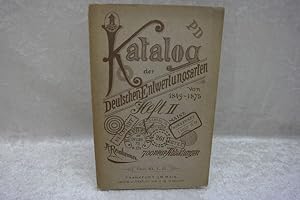 Katalog der deutschen Entwertungsarten von 1849-1875, Heft II (2)