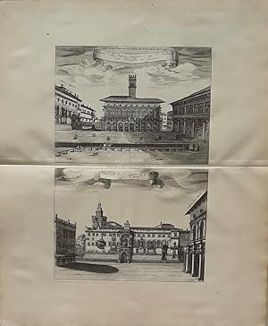 VEDUTA DELLA PIAZZA MAGGIORE CON IL PALAZZO MAGGIORE IN FACCIA