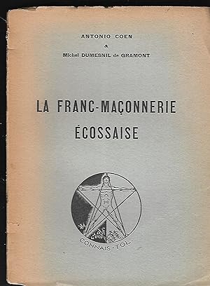 Bild des Verkufers fr La franc-maonnerie Ecossaise Seconde dition zum Verkauf von LES TEMPS MODERNES