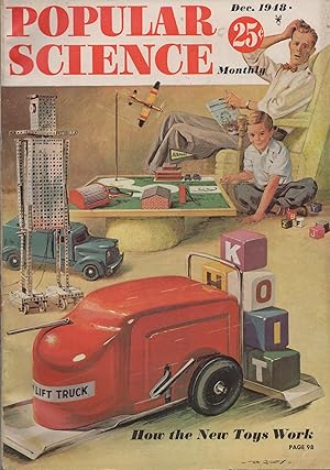 Bild des Verkufers fr Popular Science Monthly December 1948 zum Verkauf von Book Booth